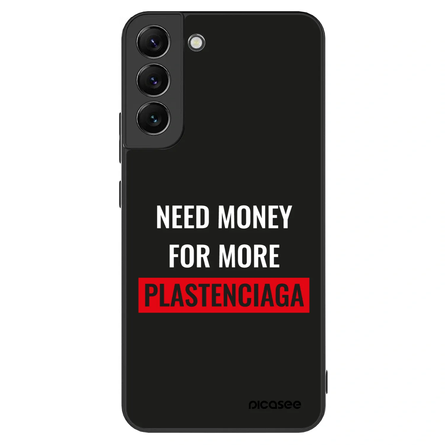 Picasee ULTIMATE CASE PowerShare für Samsung Galaxy S22+ 5G - More PLASTENCIAGA