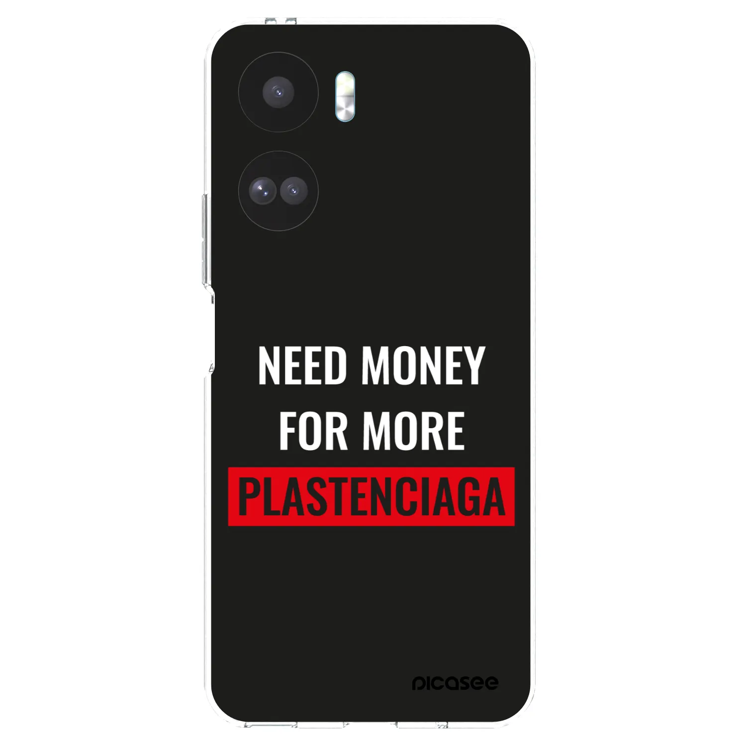 Picasee Honor 90 Lite 5G Hülle - Transparentes Silikon - More PLASTENCIAGA