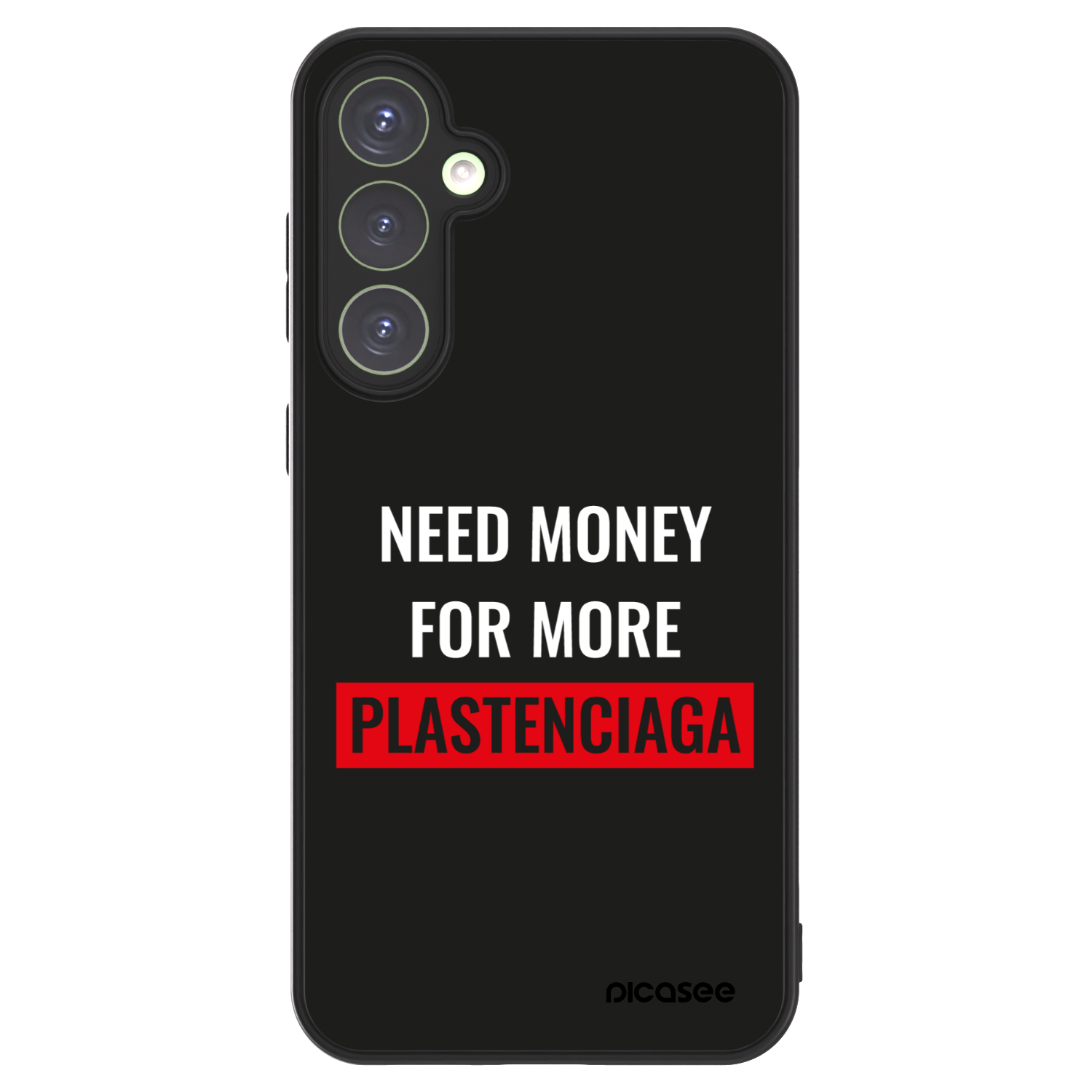 Picasee ULTIMATE CASE PowerShare für Samsung Galaxy S23 FE S711B - More PLASTENCIAGA