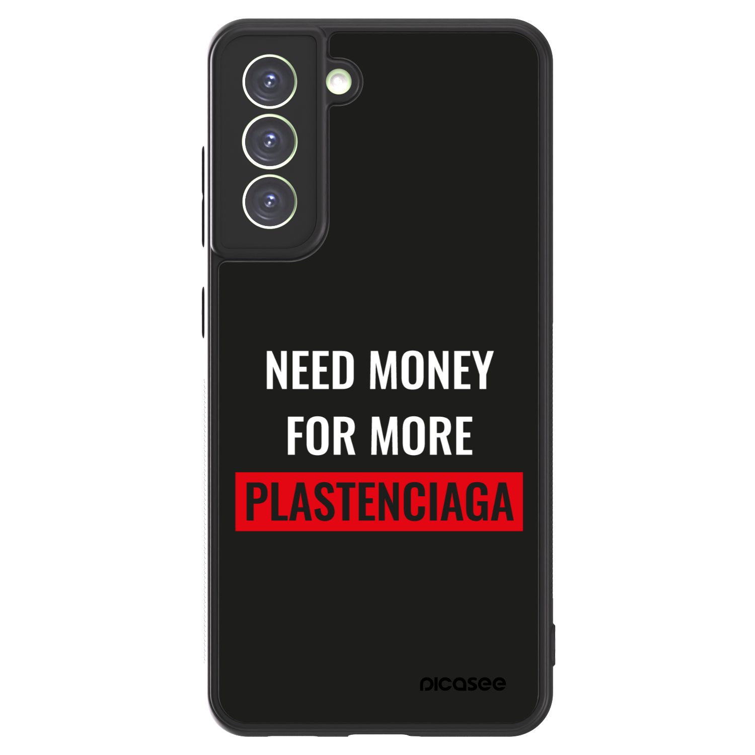 Picasee ULTIMATE CASE PowerShare für Samsung Galaxy S21 FE 5G - More PLASTENCIAGA