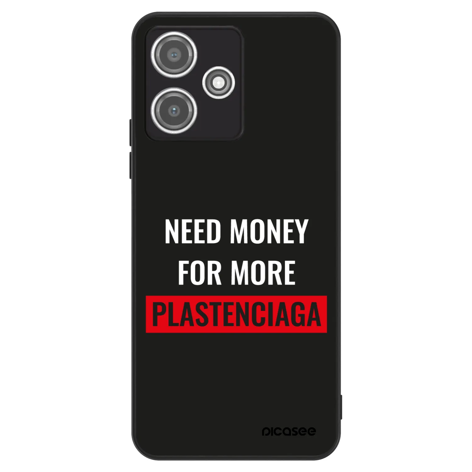 Picasee ULTIMATE CASE für Xiaomi Redmi 12 5G - More PLASTENCIAGA