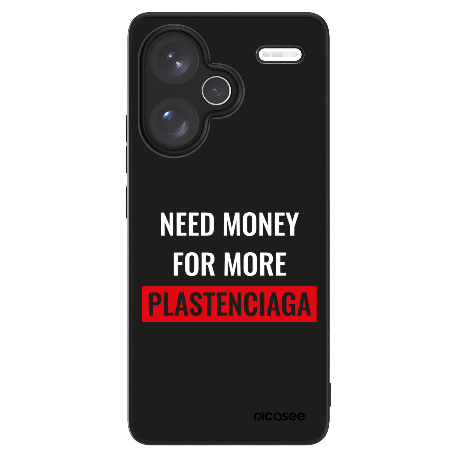 Picasee ULTIMATE CASE für Xiaomi Redmi Note 13 Pro+ 5G - More PLASTENCIAGA
