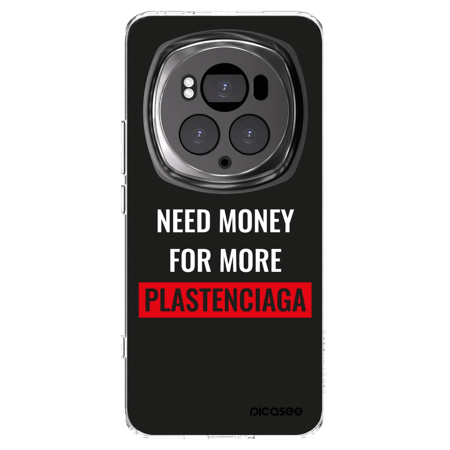 Picasee Honor Magic6 Pro Hülle - Transparentes Silikon - More PLASTENCIAGA