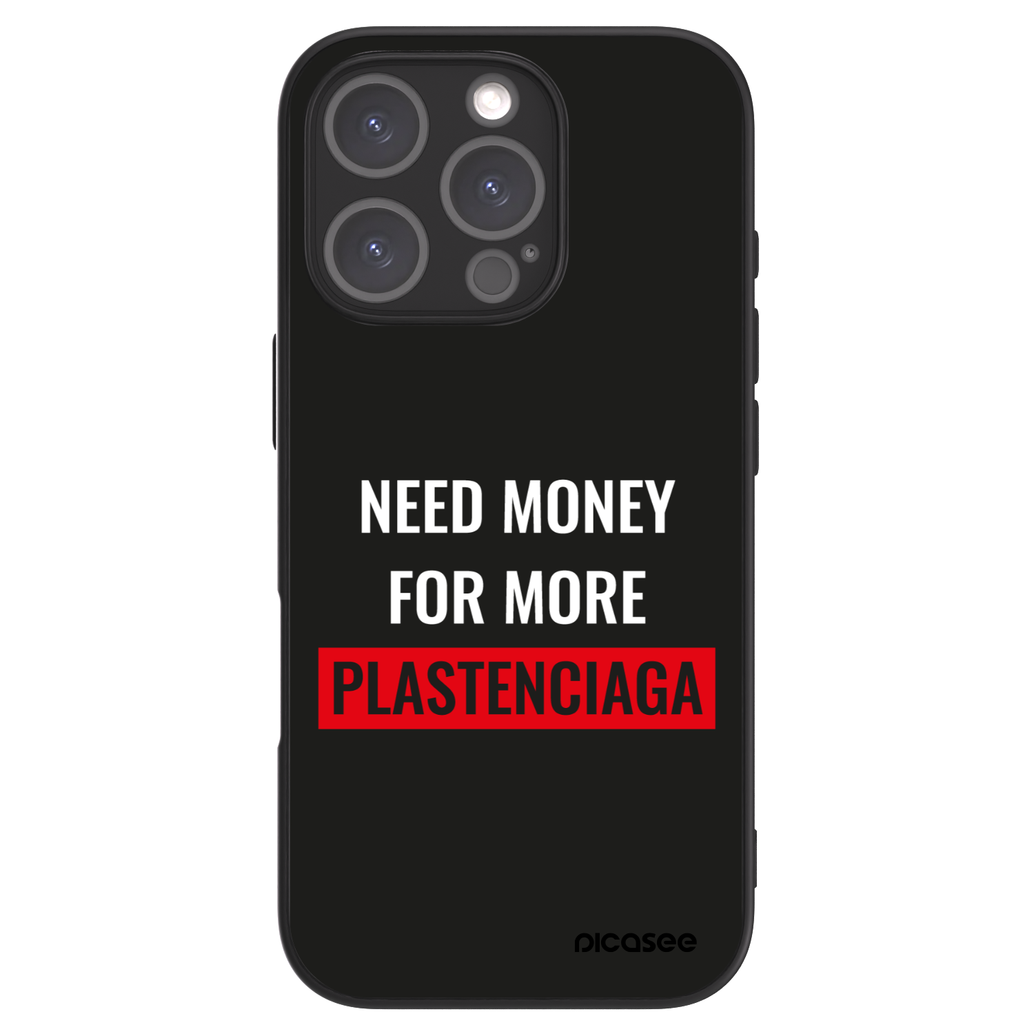 Picasee ULTIMATE CASE für Apple iPhone 16 Pro - More PLASTENCIAGA