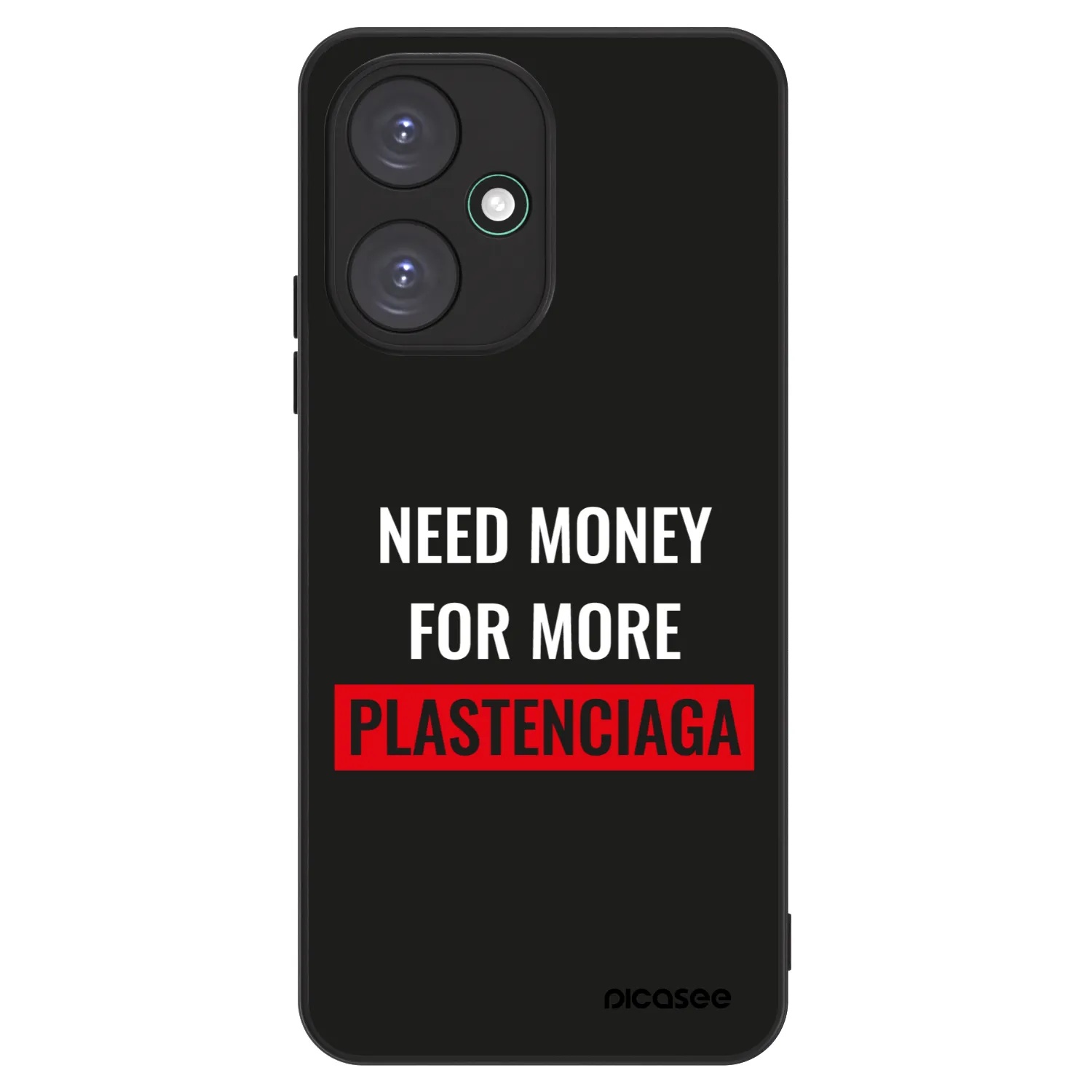 Picasee ULTIMATE CASE für Xiaomi Redmi 13C 5G - More PLASTENCIAGA