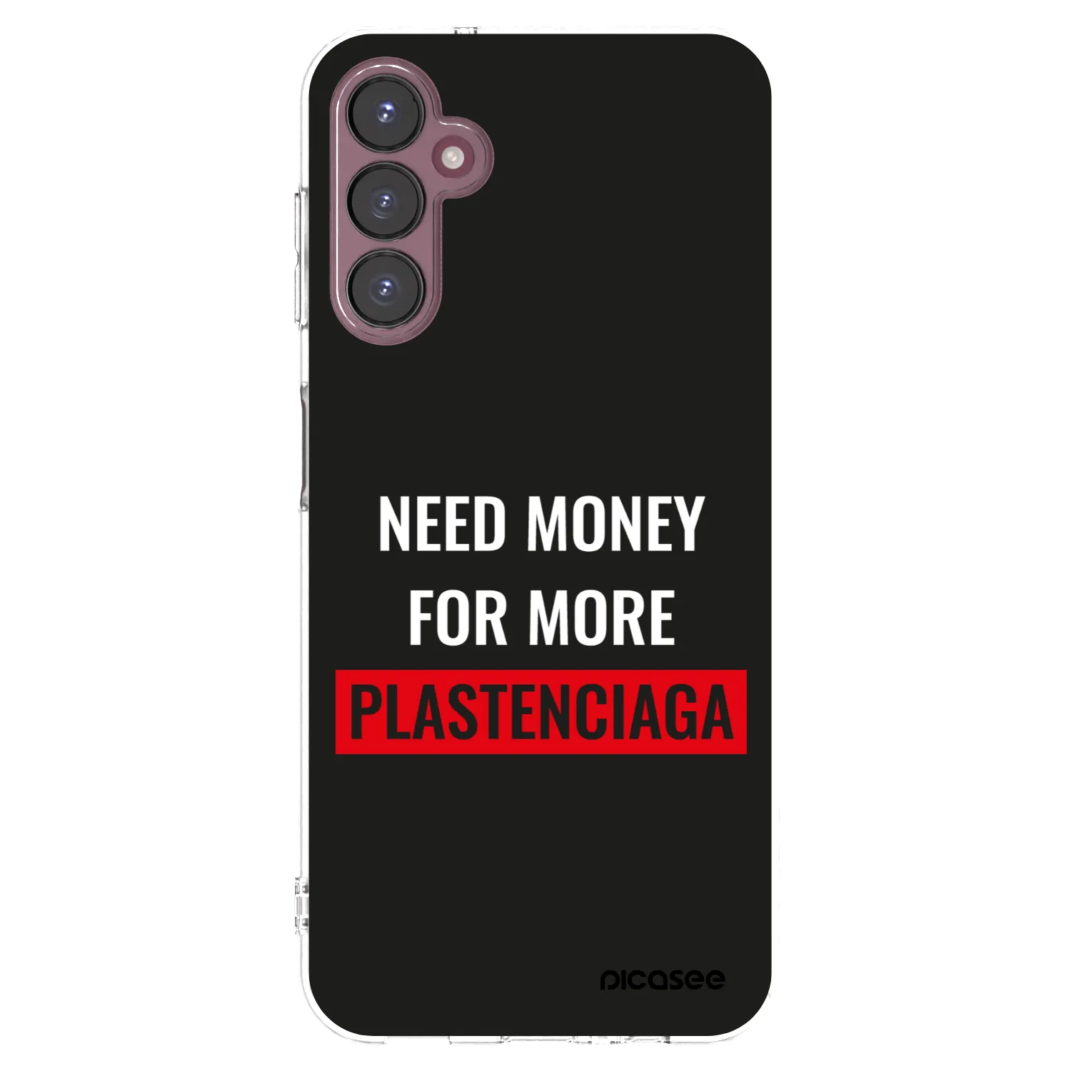 Picasee Samsung Galaxy A05s A057G Hülle - Transparentes Silikon - More PLASTENCIAGA