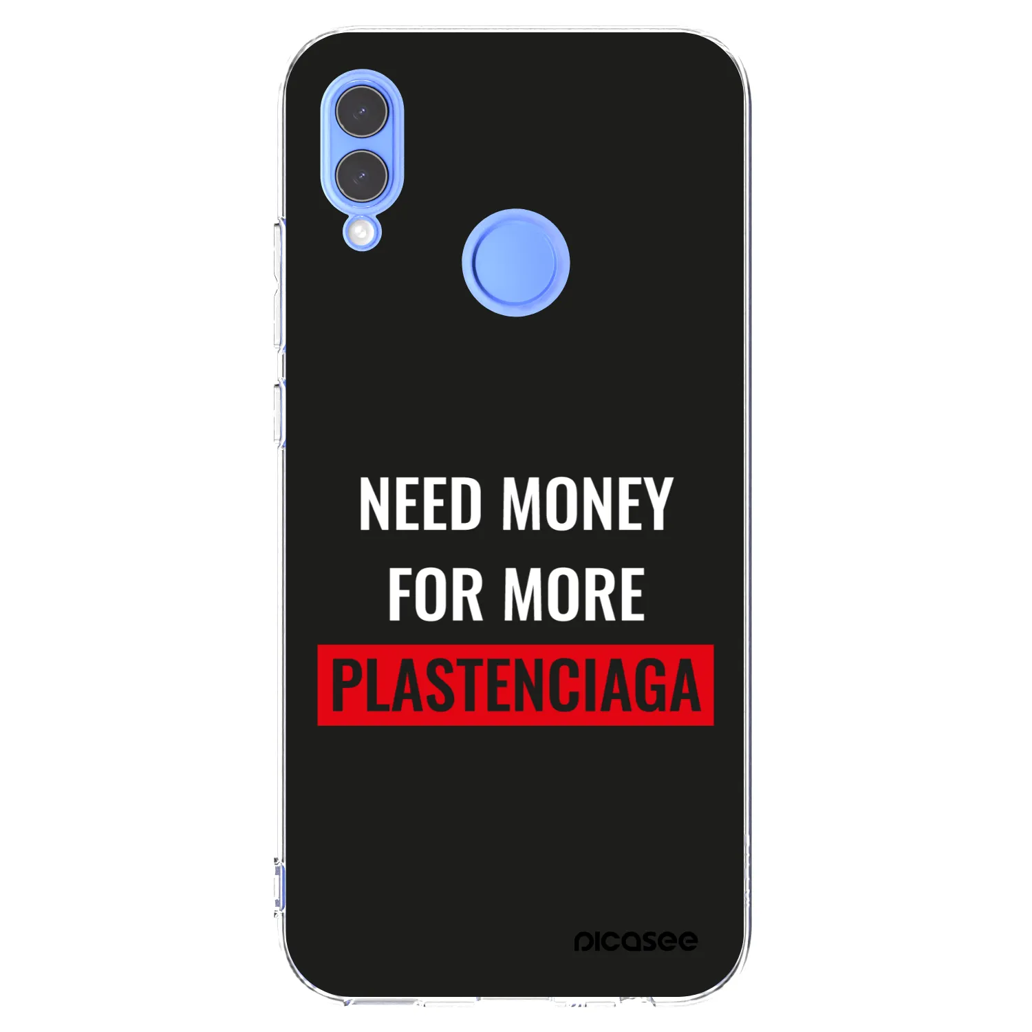 Picasee Honor 10 Lite Hülle - Transparentes Silikon - More PLASTENCIAGA