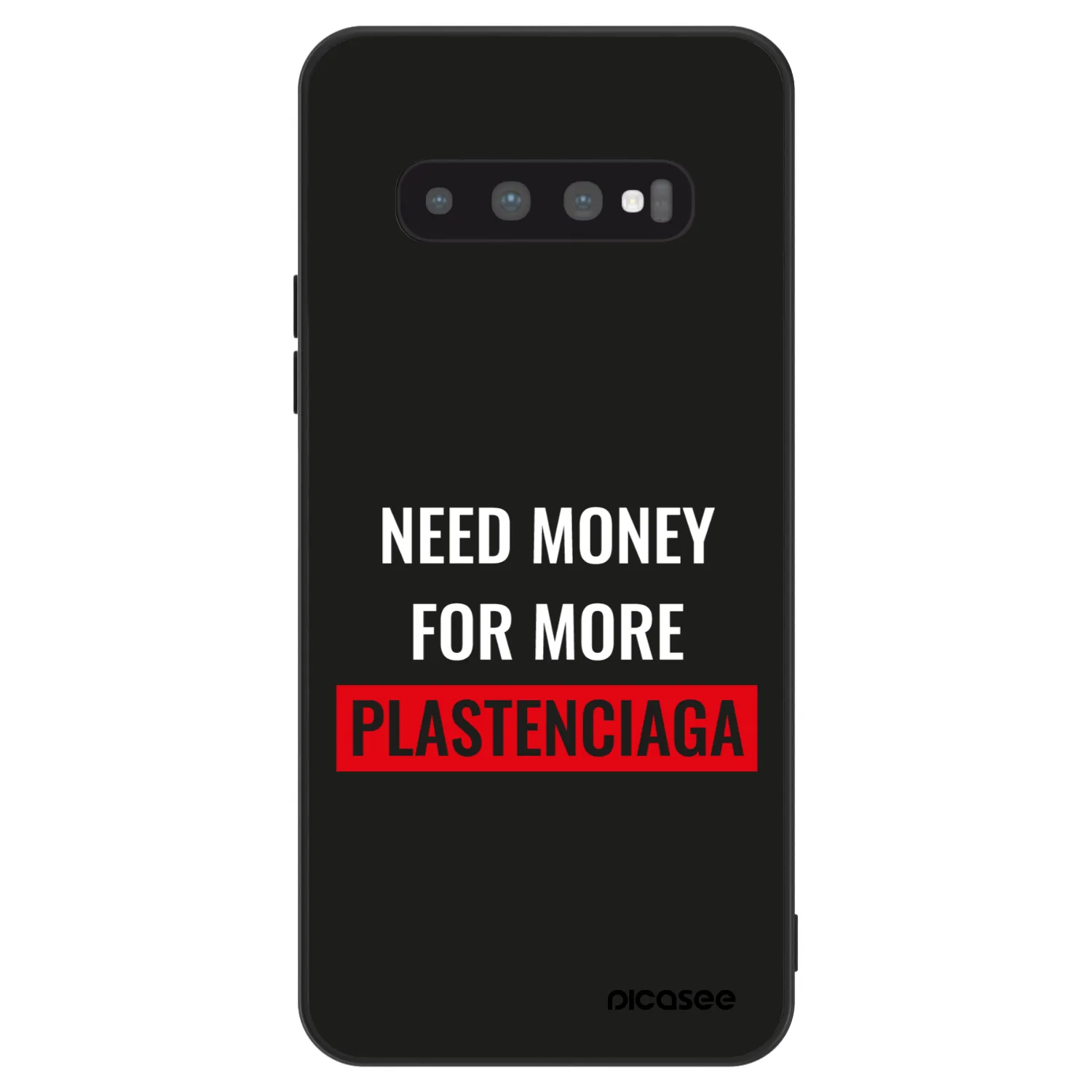 Picasee ULTIMATE CASE für Samsung Galaxy S10 Plus G975 - More PLASTENCIAGA