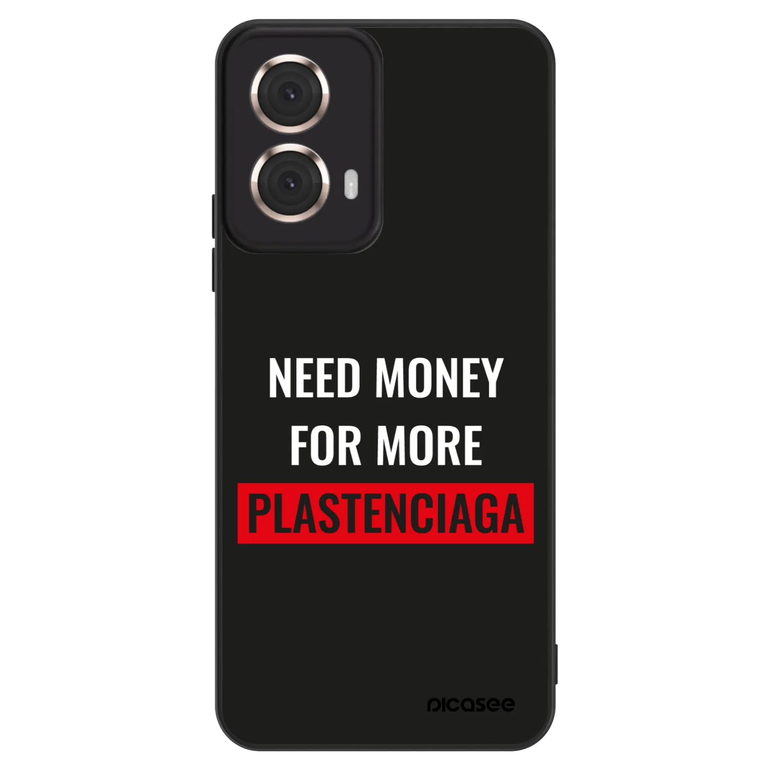 Picasee ULTIMATE CASE für Motorola Moto G85 - More PLASTENCIAGA
