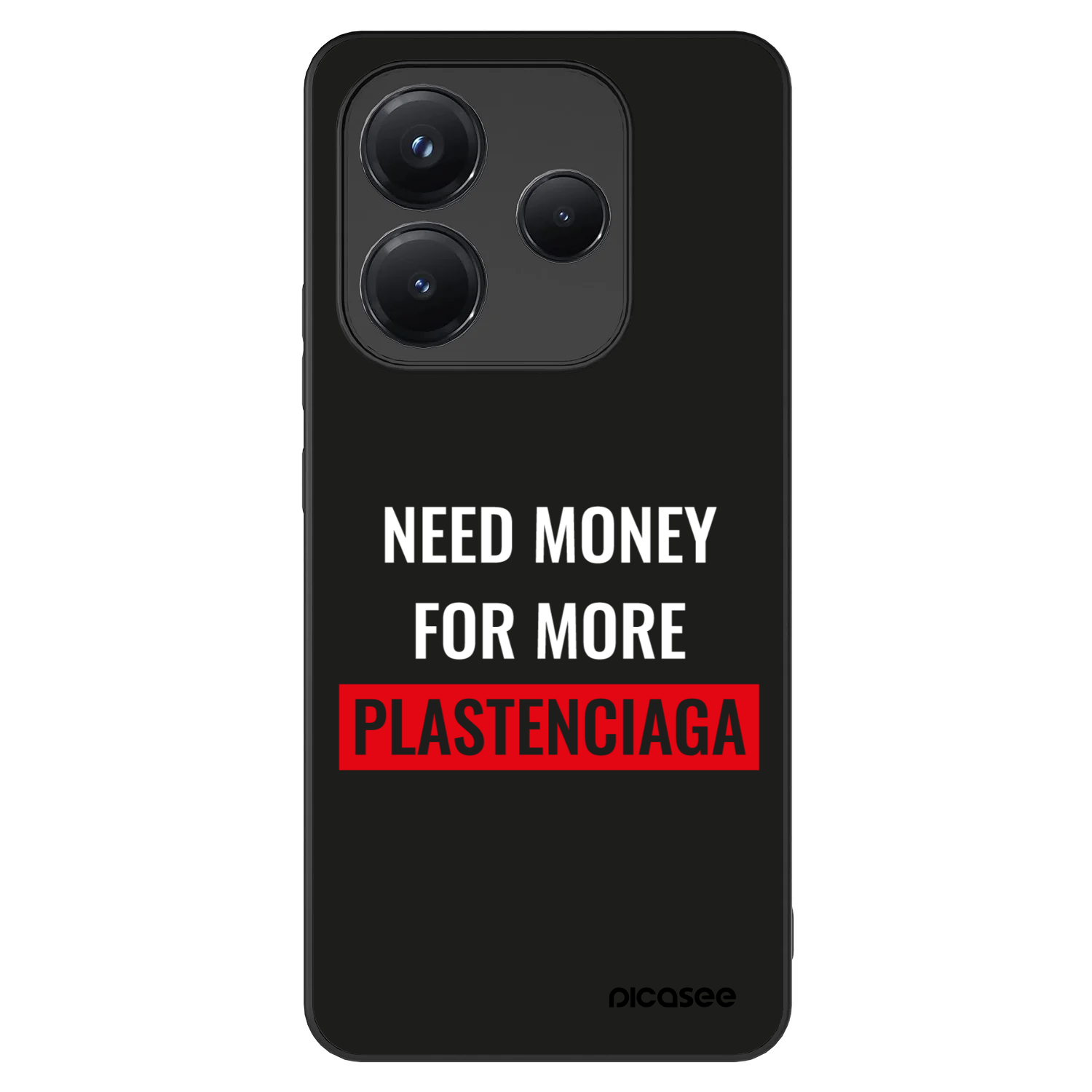 Picasee ULTIMATE CASE für Xiaomi Redmi Note 14 5G - More PLASTENCIAGA