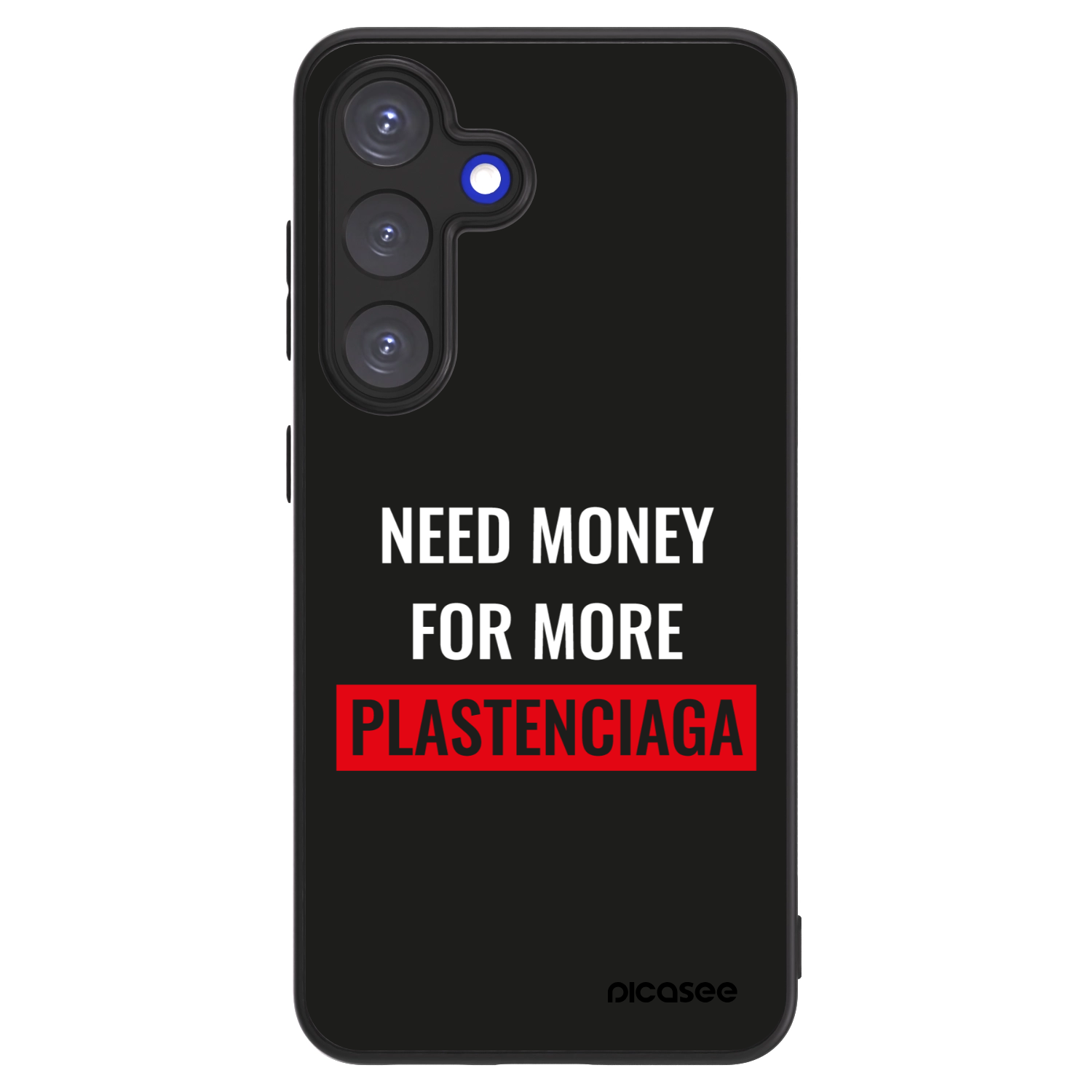 Picasee ULTIMATE CASE PowerShare für Samsung Galaxy S25 5G - More PLASTENCIAGA