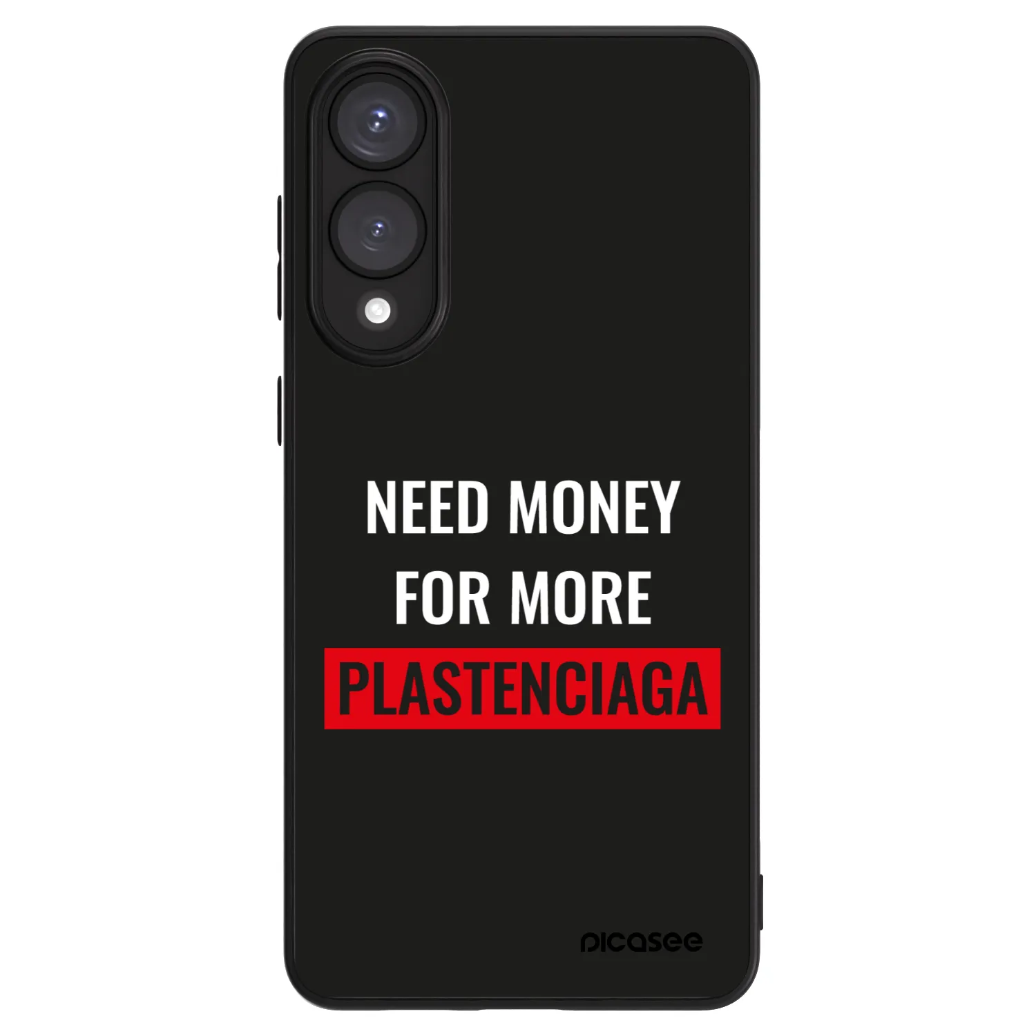 Picasee ULTIMATE CASE für Samsung Galaxy S25 Edge 5G - More PLASTENCIAGA