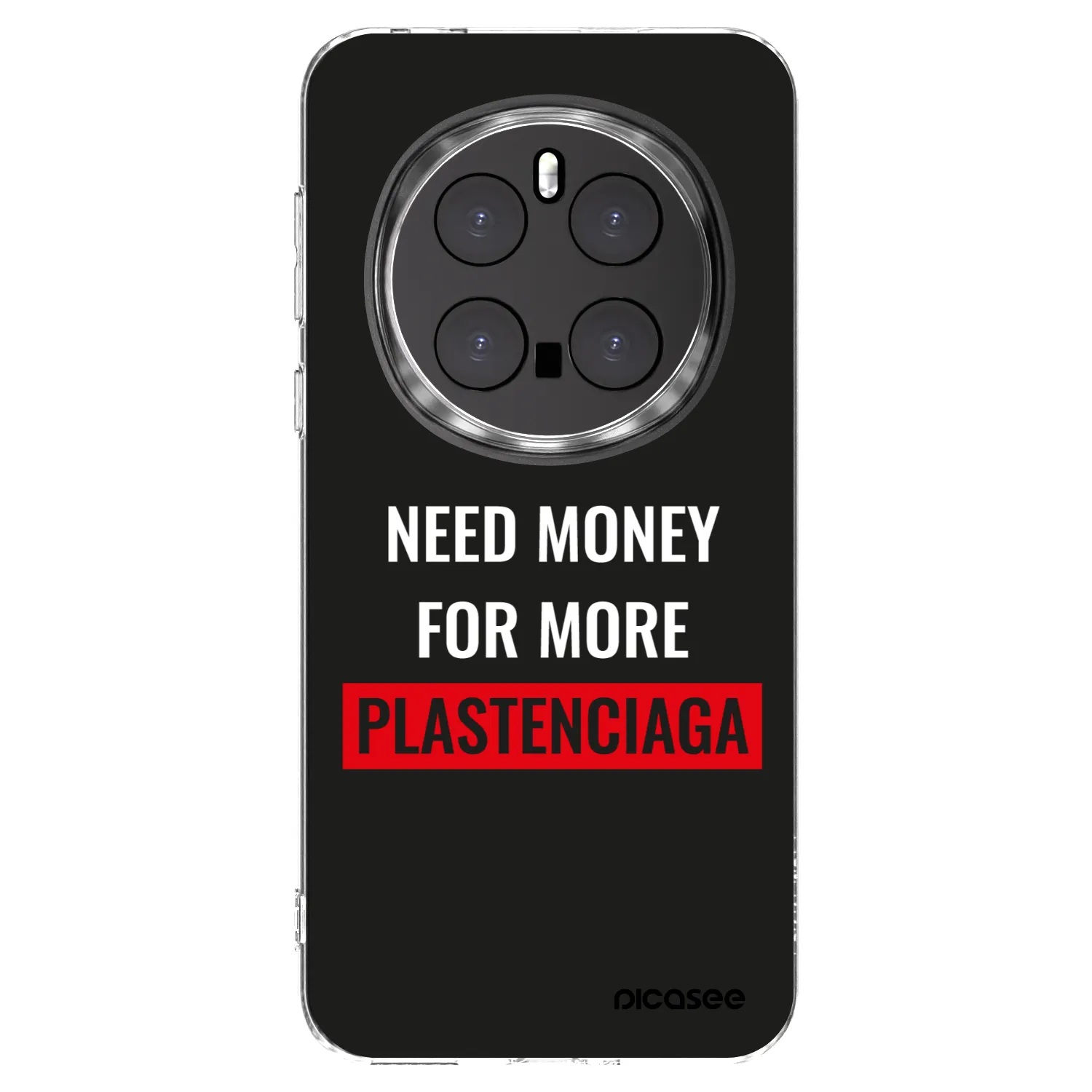 Picasee Honor Magic7 Pro 5G Hülle - Transparentes Silikon - More PLASTENCIAGA