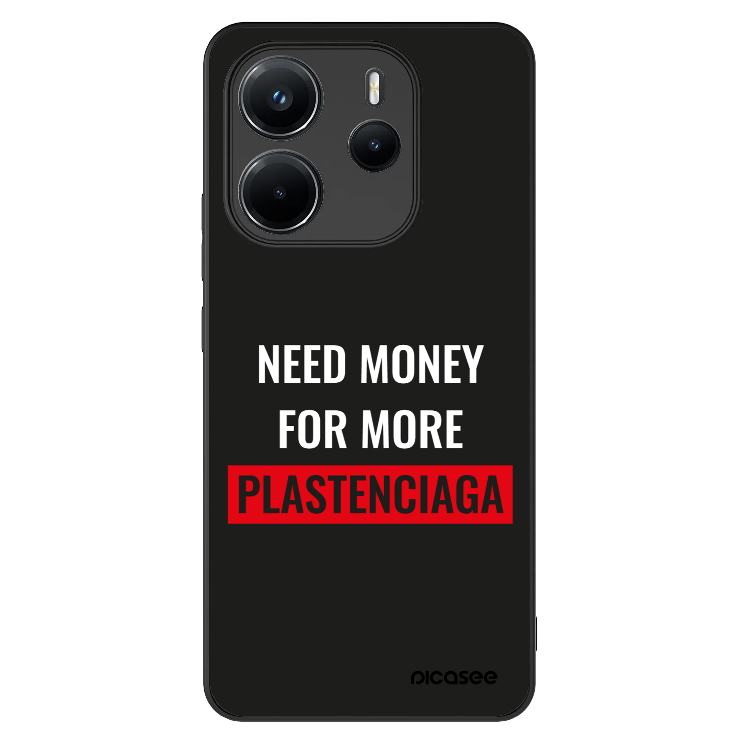 Picasee ULTIMATE CASE für Xiaomi Redmi Note 14 4G - More PLASTENCIAGA