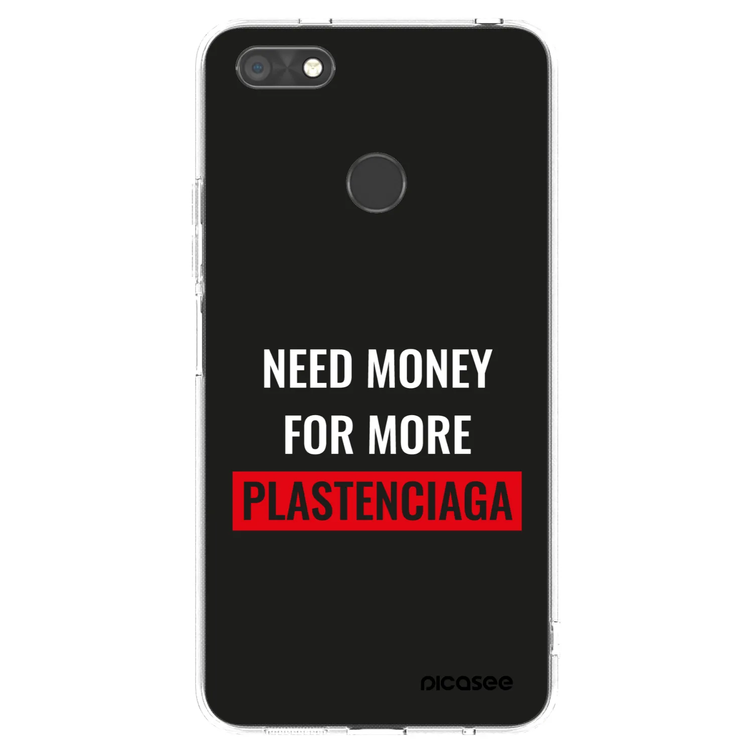 Picasee Huawei P9 Lite Mini Hülle - Transparentes Silikon - More PLASTENCIAGA