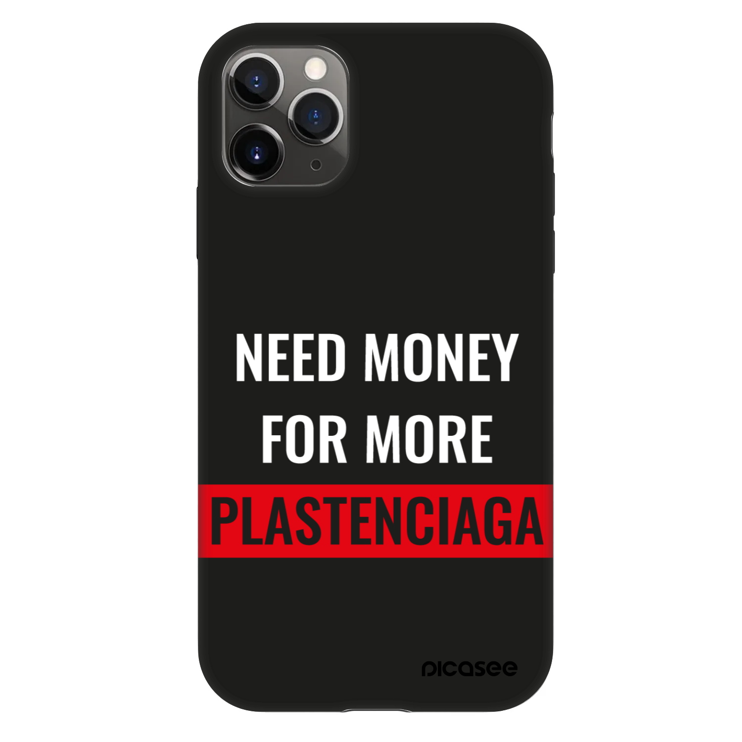 Picasee Fashion Case für Apple iPhone 11 Pro - More PLASTENCIAGA