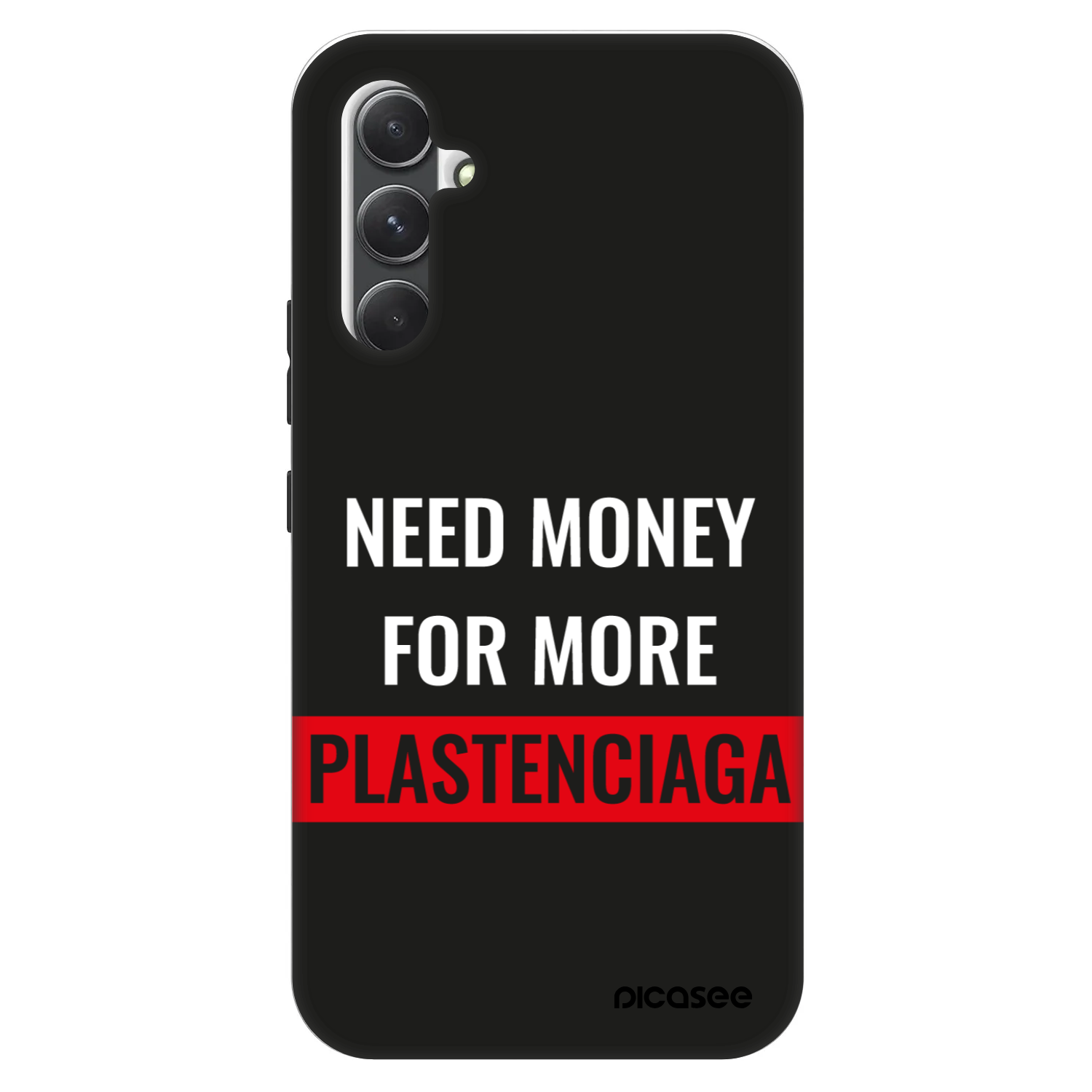 Picasee Fashion Case für Samsung Galaxy A34 5G A346B - More PLASTENCIAGA