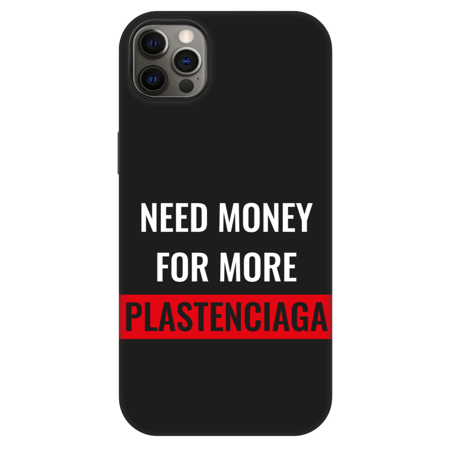 Picasee Fashion Case MagSafe für Apple iPhone 12 Pro Max - More PLASTENCIAGA