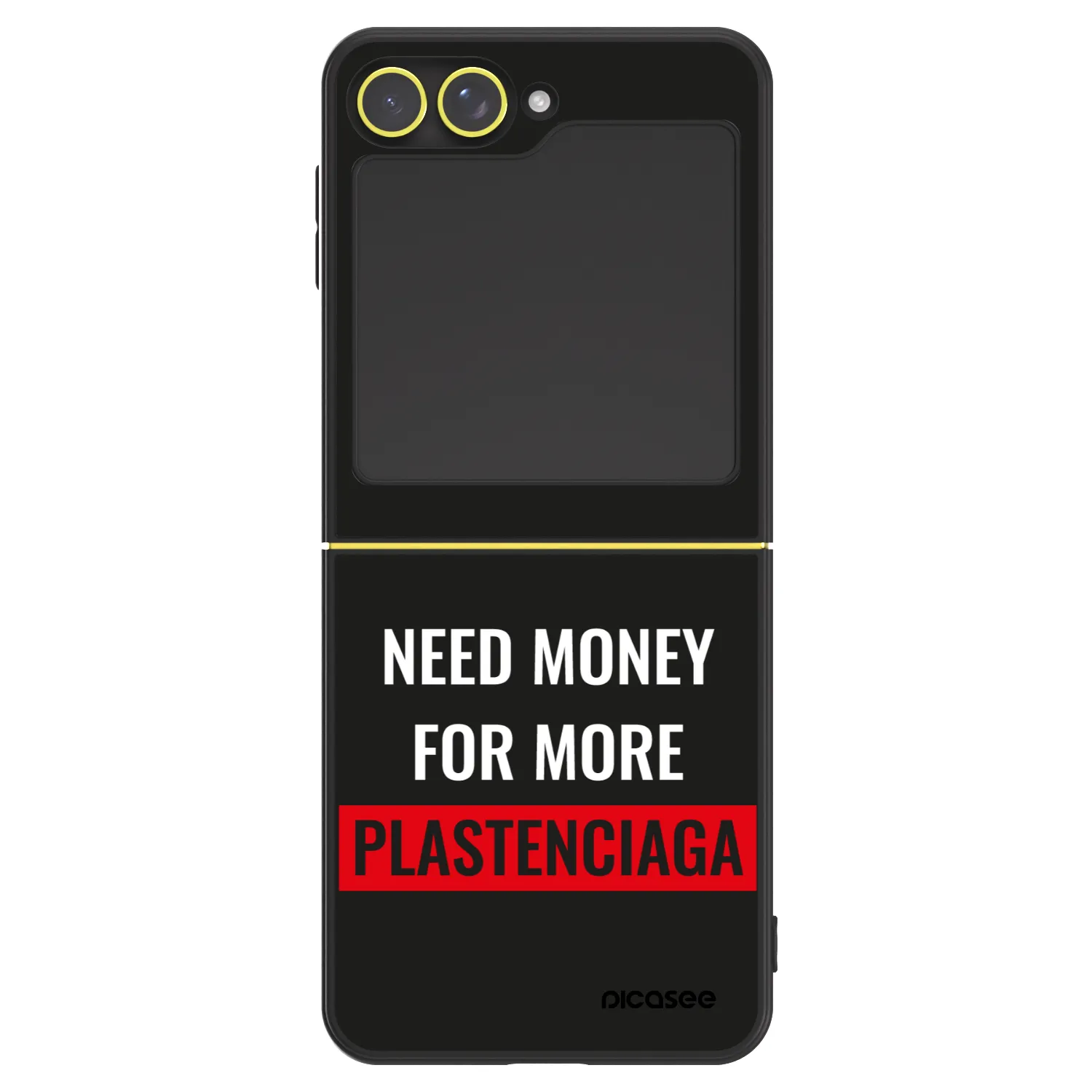 Picasee ULTIMATE CASE für Samsung Galaxy Z Flip7 FE 5G - More PLASTENCIAGA