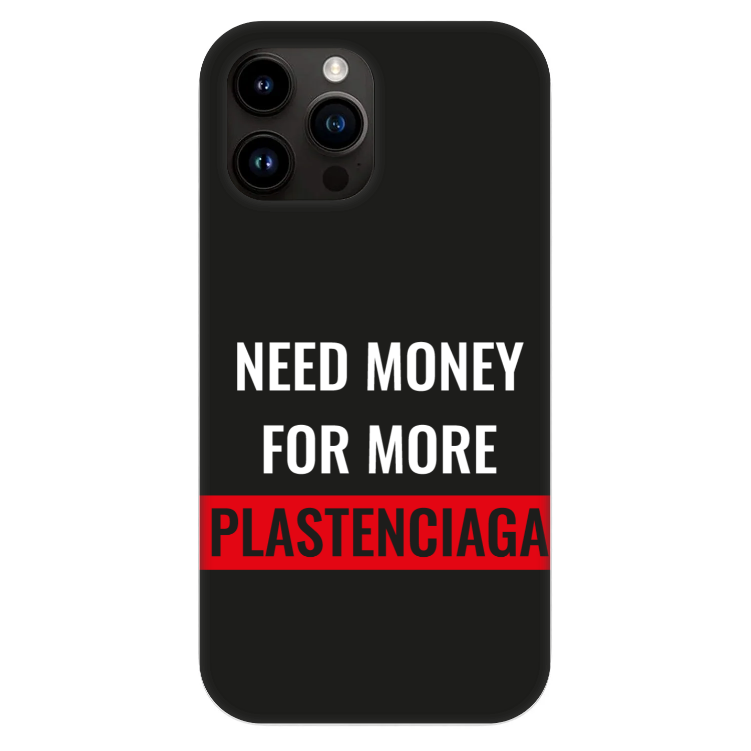 Picasee Fashion Case MagSafe für Apple iPhone 13 Pro Max - More PLASTENCIAGA