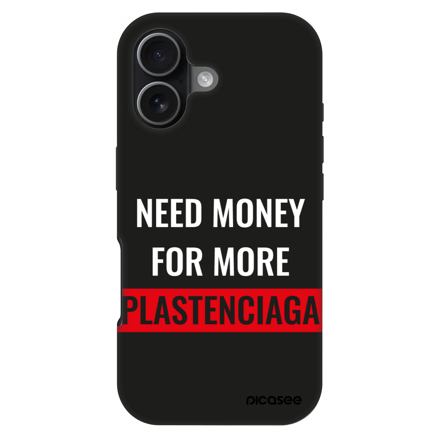 Picasee Fashion Case MagSafe für Apple iPhone 17 - More PLASTENCIAGA