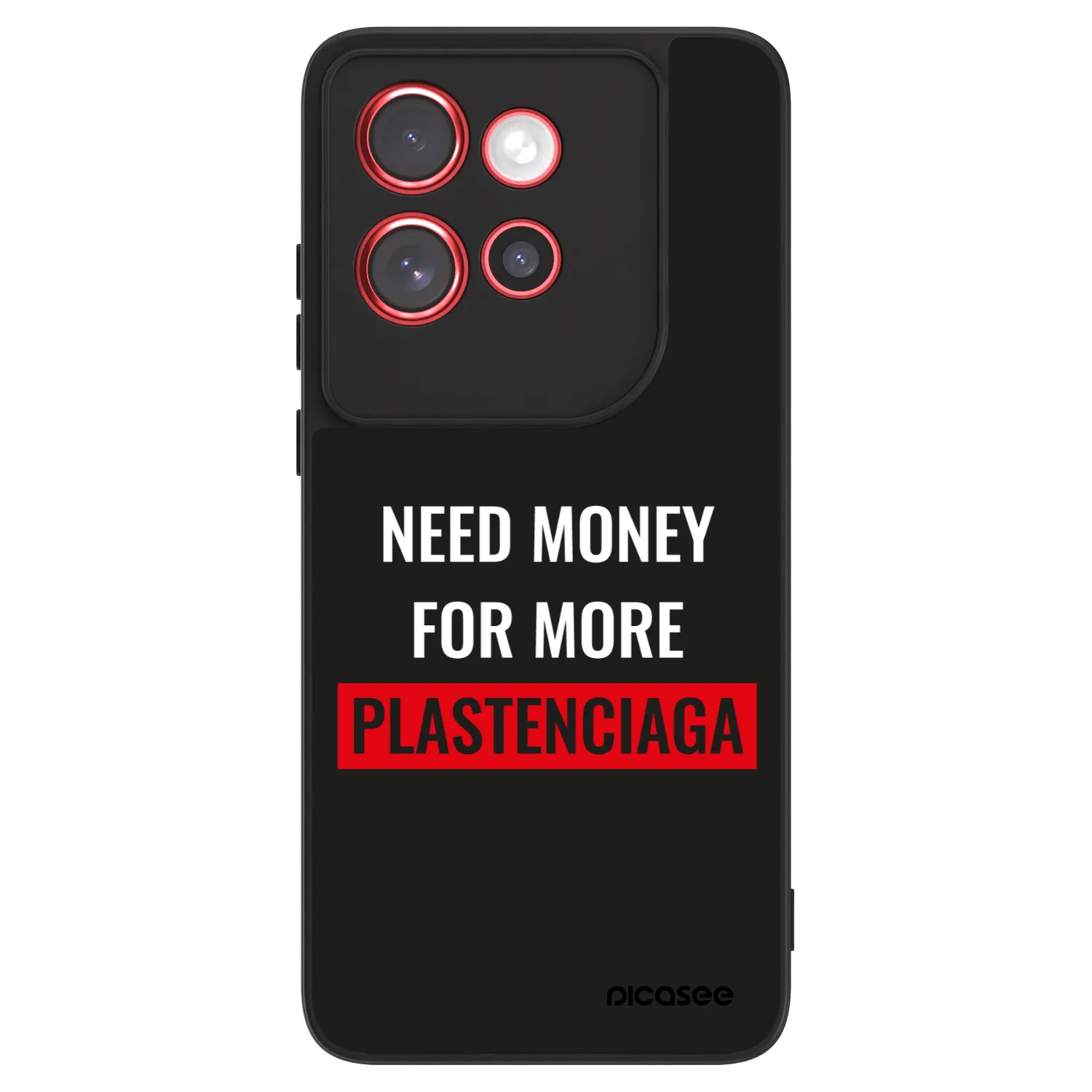 Picasee ULTIMATE CASE für Motorola Edge 60 Neo 5G - More PLASTENCIAGA