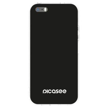 Picasee Apple iPhone 5/5S/SE Hülle - Transparentes Silikon - Picasee