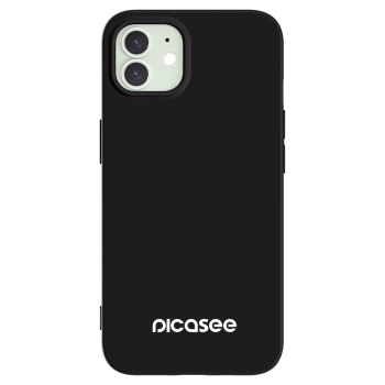 Picasee Apple iPhone 12 Hülle - Schwarzes Silikon - Picasee