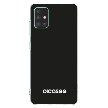 Picasee Samsung Galaxy M51 M515F Hülle - Transparentes Silikon - Picasee