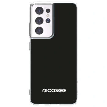 Picasee Samsung Galaxy S21 Ultra 5G G998B Hülle - Transparentes Silikon - Picasee