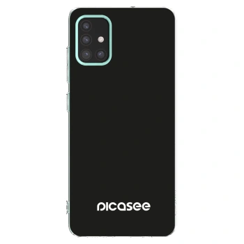 Picasee Samsung Galaxy M31s Hülle - Transparentes Silikon - Picasee