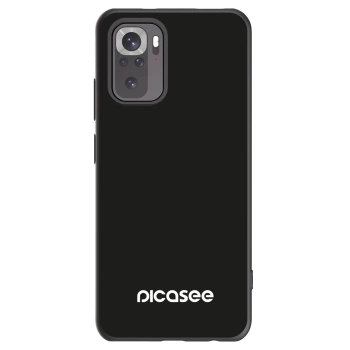Picasee Xiaomi Redmi Note 10 Hülle - Schwarzes Silikon - Picasee