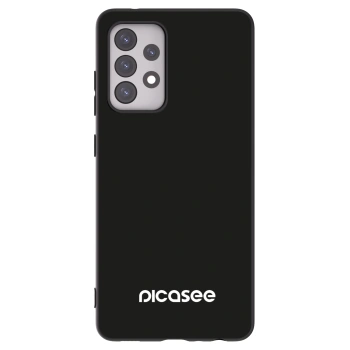 Picasee Samsung Galaxy A52 5G A525F Hülle - Schwarzes Silikon - Picasee