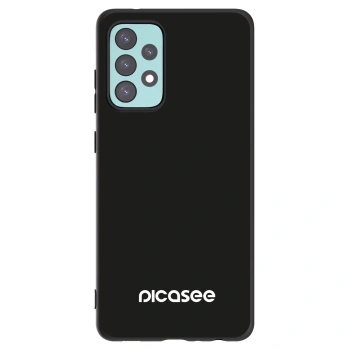 Picasee Samsung Galaxy A72 A725F Hülle - Schwarzes Silikon - Picasee