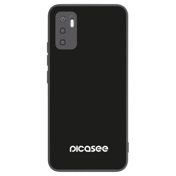 Picasee Xiaomi Redmi Note 10 5G Hülle - Schwarzes Silikon - Picasee