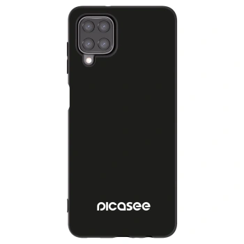 Picasee Samsung Galaxy M12 M127F Hülle - Schwarzes Silikon - Picasee