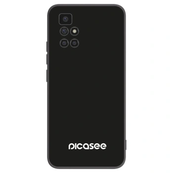 Picasee Xiaomi Redmi 10 Hülle - Schwarzes Silikon - Picasee
