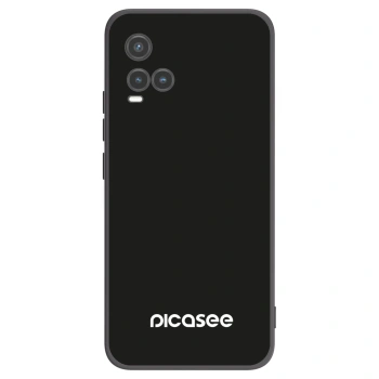 Picasee Vivo Y33s Hülle - Schwarzes Silikon - Picasee