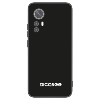 Picasee Xiaomi 12 Hülle - Schwarzes Silikon - Picasee