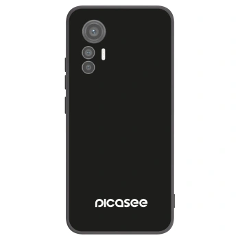 Picasee Xiaomi 12 Lite Hülle - Schwarzes Silikon - Picasee