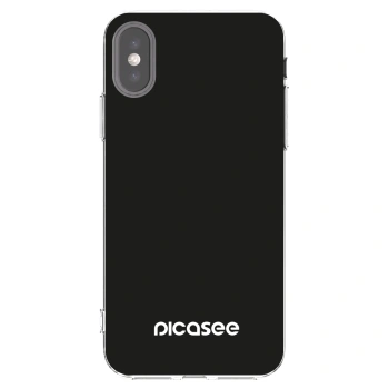 Picasee Apple iPhone X/XS Hülle - Transparentes Silikon - Picasee