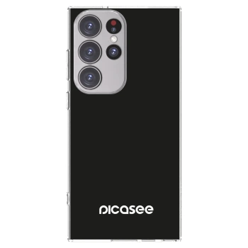 Picasee Samsung Galaxy S23 Ultra 5G Hülle - Transparentes Silikon - Picasee