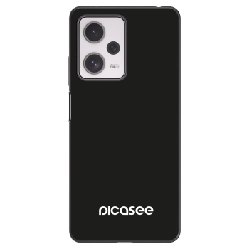 Picasee Xiaomi Redmi Note 12 Pro+ 5G Hülle - Schwarzes Silikon - Picasee