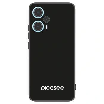Picasee Xiaomi Poco F5 Hülle - Schwarzes Silikon - Picasee