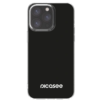 Picasee Apple iPhone 15 Pro Max Hülle - Transparentes Silikon - Picasee