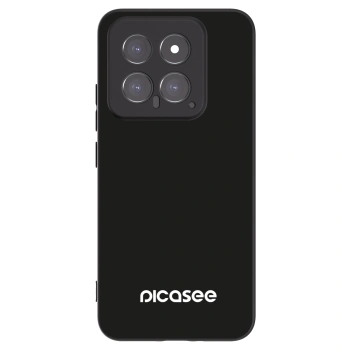 Picasee Xiaomi 14 Hülle - Schwarzes Silikon - Picasee