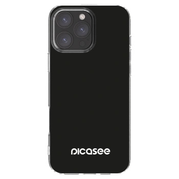 Picasee Apple iPhone 16 Pro Max Hülle - Transparentes Silikon - Picasee