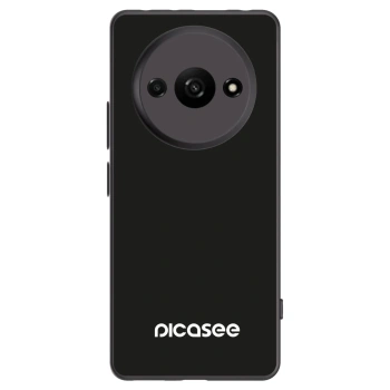 Picasee Xiaomi Redmi A3 Hülle - Schwarzes Silikon - Picasee