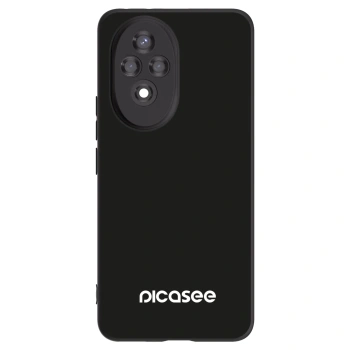 Picasee Honor 200 Pro 5G Hülle - Schwarzes Silikon - Picasee