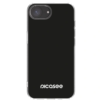 Picasee Apple iPhone 16e Hülle - Transparentes Silikon - Picasee